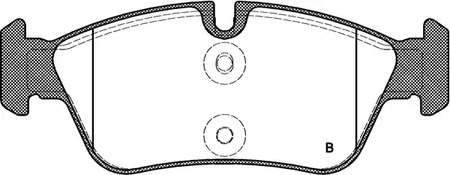 Фото BPA038460 Комплект тормозных колодок OPEN PARTS {forloop.counter}}