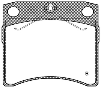 Фото BPA038511 Комплект тормозных колодок OPEN PARTS {forloop.counter}}