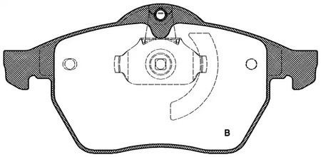 Фото BPA039032 Комплект тормозных колодок OPEN PARTS {forloop.counter}}