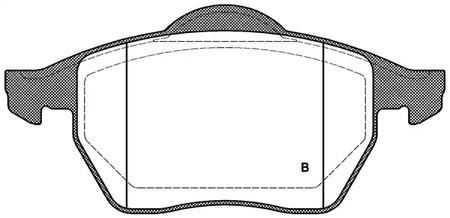 Фото BPA039052 Комплект тормозных колодок OPEN PARTS {forloop.counter}}