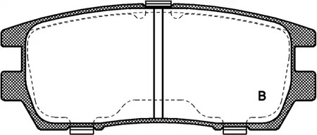 Фото BPA040502 Комплект тормозных колодок OPEN PARTS {forloop.counter}}