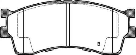 Фото BPA041532 Комплект тормозных колодок OPEN PARTS {forloop.counter}}