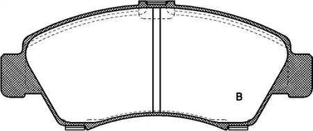 Фото BPA041902 Комплект тормозных колодок OPEN PARTS {forloop.counter}}