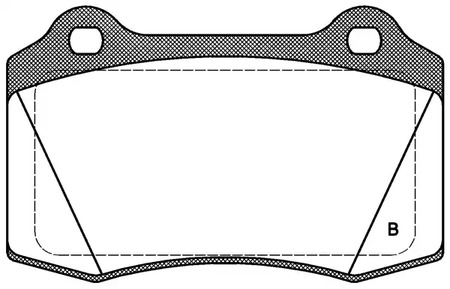 Фото BPA043422 Комплект тормозных колодок OPEN PARTS {forloop.counter}}