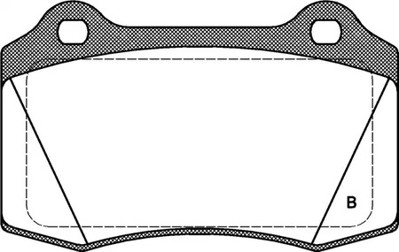 Фото BPA043432 Комплект тормозных колодок OPEN PARTS {forloop.counter}}