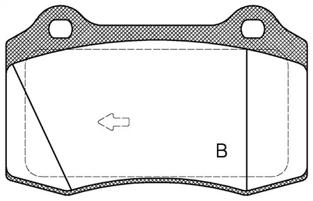 Фото BPA043455 Комплект тормозных колодок OPEN PARTS {forloop.counter}}