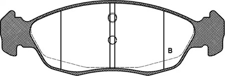 Фото BPA046102 Комплект тормозных колодок OPEN PARTS {forloop.counter}}