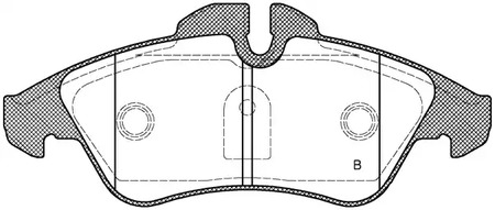 Фото BPA057810 Комплект тормозных колодок OPEN PARTS {forloop.counter}}