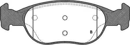 Фото BPA058820 Комплект тормозных колодок OPEN PARTS {forloop.counter}}