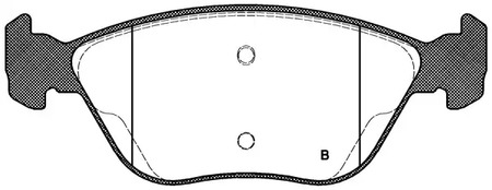 Фото BPA058902 Комплект тормозных колодок OPEN PARTS {forloop.counter}}