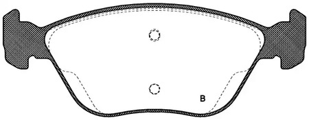 Фото BPA058921 Комплект тормозных колодок OPEN PARTS {forloop.counter}}