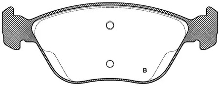 Фото BPA058942 Комплект тормозных колодок OPEN PARTS {forloop.counter}}