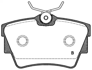 Фото BPA059112 Комплект тормозных колодок OPEN PARTS {forloop.counter}}