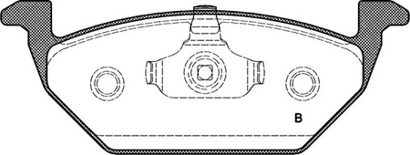 Фото BPA063320 Комплект тормозных колодок OPEN PARTS {forloop.counter}}