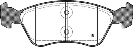 Фото BPA067602 Комплект тормозных колодок OPEN PARTS {forloop.counter}}