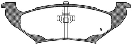 Фото BPA069010 Комплект тормозных колодок OPEN PARTS {forloop.counter}}