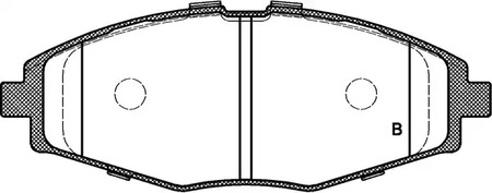 Фото BPA069600 Комплект тормозных колодок OPEN PARTS {forloop.counter}}