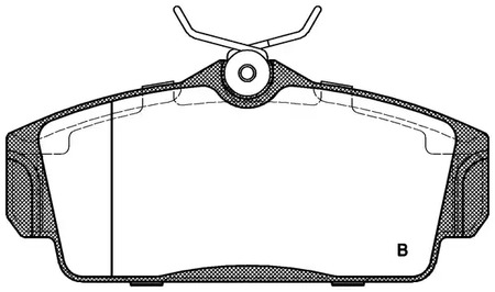 Фото BPA070400 Комплект тормозных колодок OPEN PARTS {forloop.counter}}