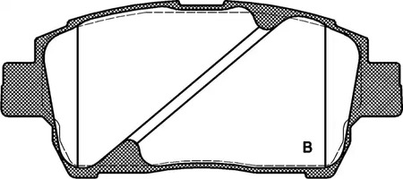 Фото BPA074002 Комплект тормозных колодок OPEN PARTS {forloop.counter}}