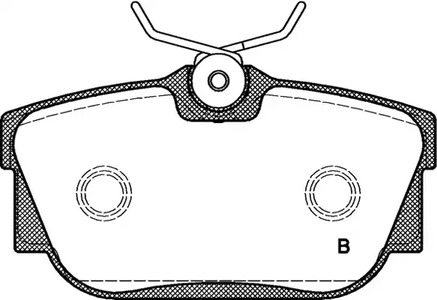 Фото BPA076701 Комплект тормозных колодок OPEN PARTS {forloop.counter}}