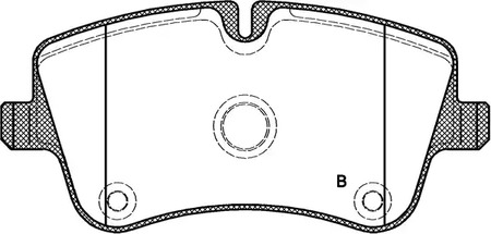 Фото BPA076800 Комплект тормозных колодок OPEN PARTS {forloop.counter}}