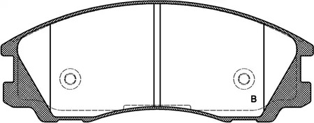 Фото BPA077132 Комплект тормозных колодок OPEN PARTS {forloop.counter}}