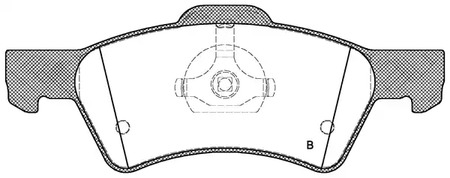 Фото BPA081002 Комплект тормозных колодок OPEN PARTS {forloop.counter}}