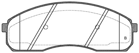 Фото BPA082102 Комплект тормозных колодок OPEN PARTS {forloop.counter}}