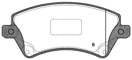 Фото BPA082212 Комплект тормозных колодок OPEN PARTS {forloop.counter}}