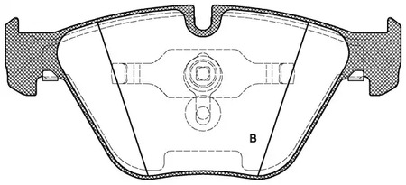 Фото BPA085700 Комплект тормозных колодок OPEN PARTS {forloop.counter}}