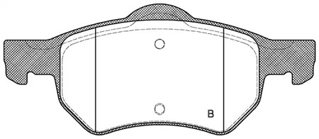 Фото BPA088200 Комплект тормозных колодок OPEN PARTS {forloop.counter}}