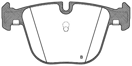 Фото BPA089200 Комплект тормозных колодок OPEN PARTS {forloop.counter}}