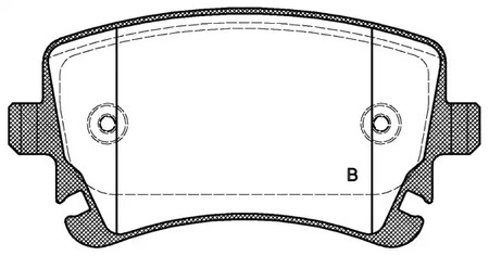 Фото BPA089702 Комплект тормозных колодок OPEN PARTS {forloop.counter}}