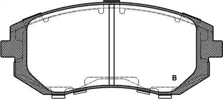 Фото BPA095111 Комплект тормозных колодок OPEN PARTS {forloop.counter}}