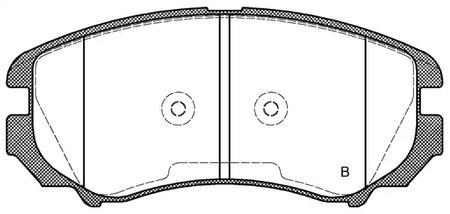 Фото BPA095302 Комплект тормозных колодок OPEN PARTS {forloop.counter}}