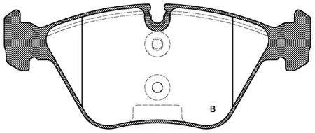 Фото BPA096300 Комплект тормозных колодок OPEN PARTS {forloop.counter}}