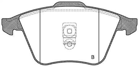 Фото BPA096402 Комплект тормозных колодок OPEN PARTS {forloop.counter}}