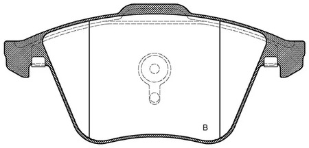 Фото BPA096441 Комплект тормозных колодок OPEN PARTS {forloop.counter}}