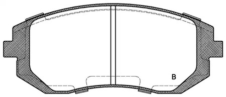 Фото BPA098502 Комплект тормозных колодок OPEN PARTS {forloop.counter}}