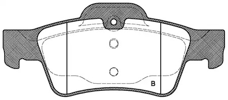 Фото BPA099100 Комплект тормозных колодок OPEN PARTS {forloop.counter}}