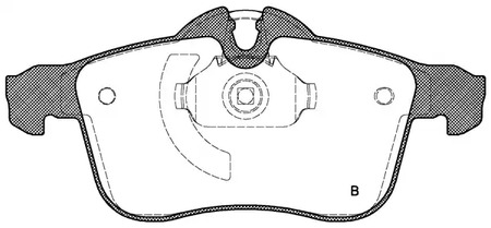 Фото BPA103602 Комплект тормозных колодок OPEN PARTS {forloop.counter}}