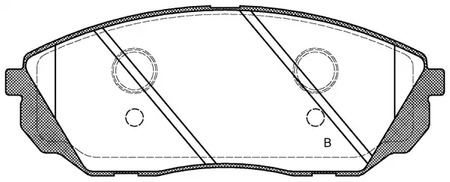 Фото BPA104112 Комплект тормозных колодок OPEN PARTS {forloop.counter}}