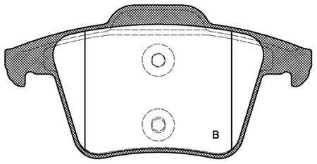 Фото BPA104400 Комплект тормозных колодок OPEN PARTS {forloop.counter}}