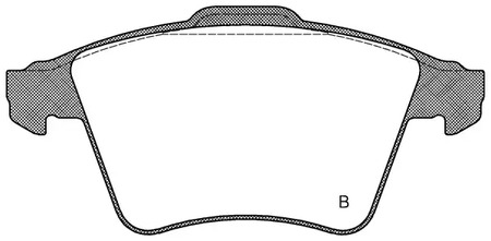 Фото BPA104522 Комплект тормозных колодок OPEN PARTS {forloop.counter}}