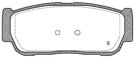 Фото BPA106302 Комплект тормозных колодок OPEN PARTS {forloop.counter}}