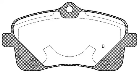 Фото BPA110202 Комплект тормозных колодок OPEN PARTS {forloop.counter}}