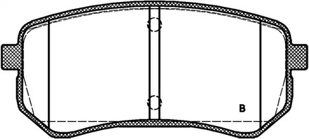 Фото BPA113502 Комплект тормозных колодок OPEN PARTS {forloop.counter}}