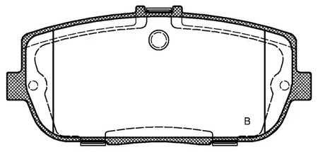 Фото BPA119001 Комплект тормозных колодок OPEN PARTS {forloop.counter}}