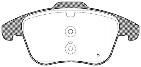 Фото BPA124900 Комплект тормозных колодок OPEN PARTS {forloop.counter}}