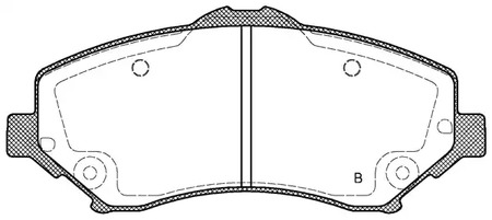 Фото BPA125902 Комплект тормозных колодок OPEN PARTS {forloop.counter}}